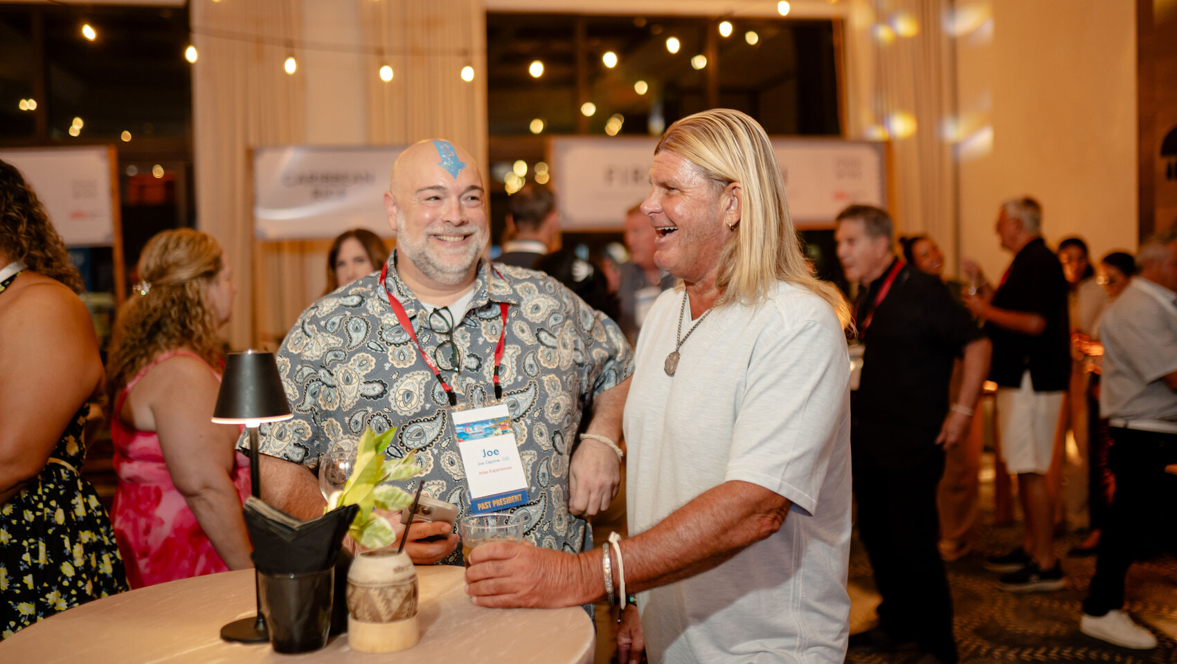 Guests at Beer Festival at Grand Roatan