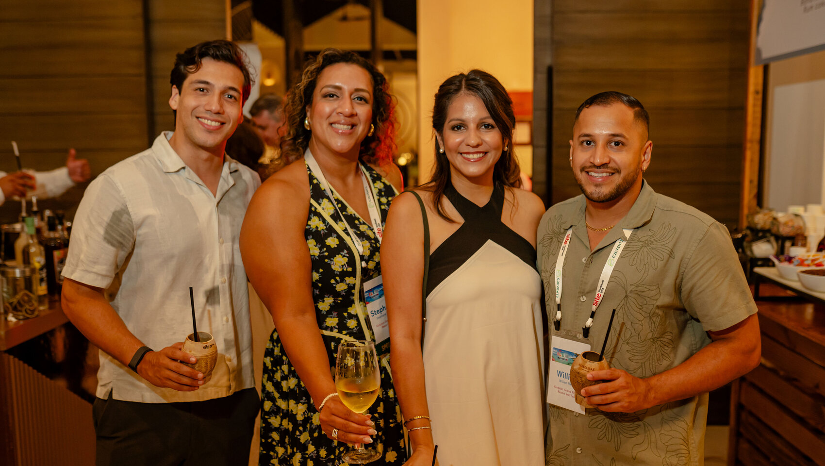 Guests at Beer Festival at Grand Roatan