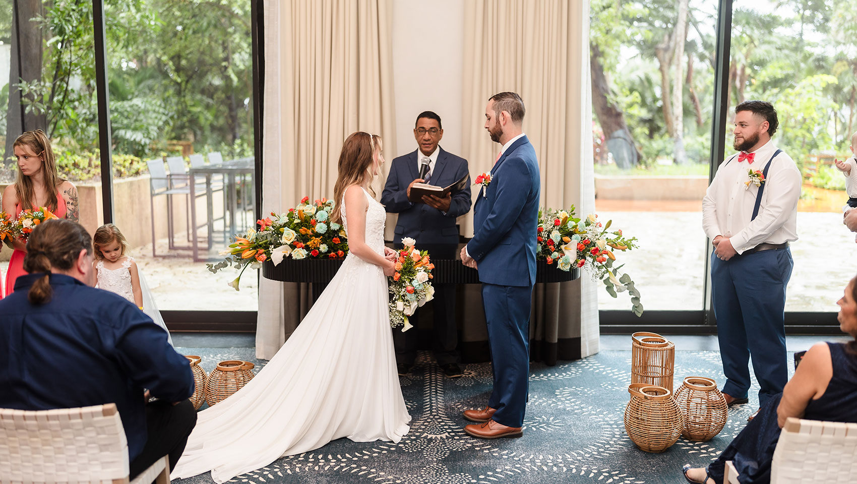 Indoor ceremony