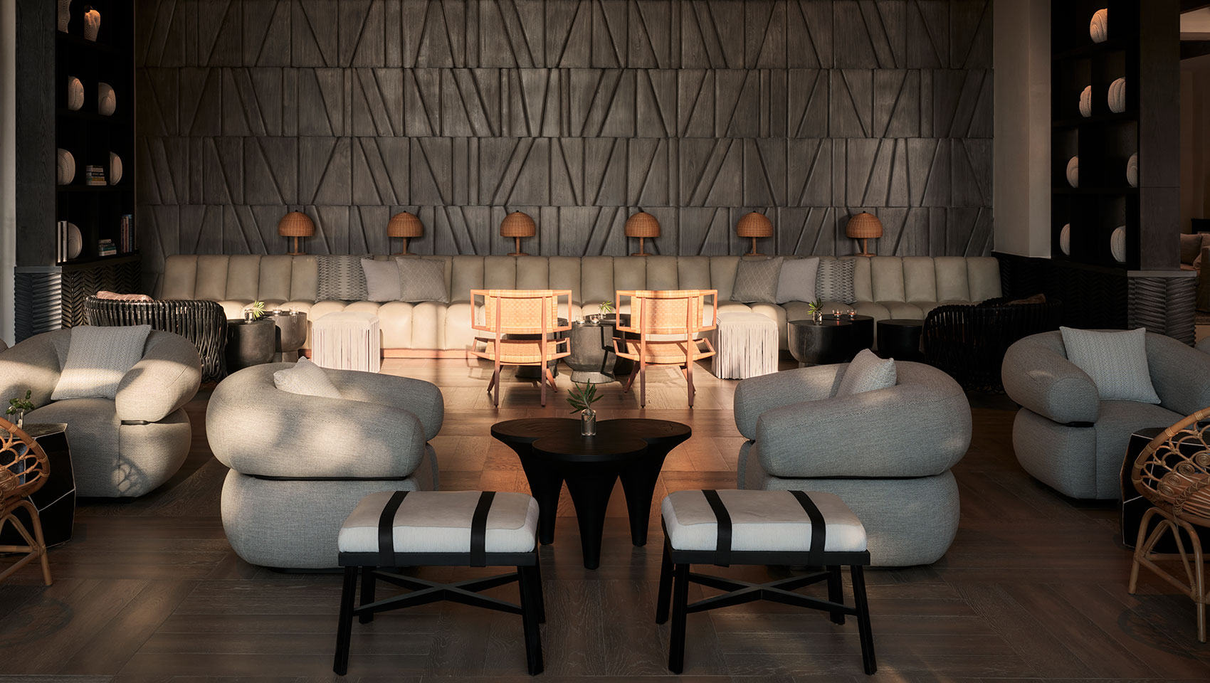 Lounge seating in Vos Cafe & Bar