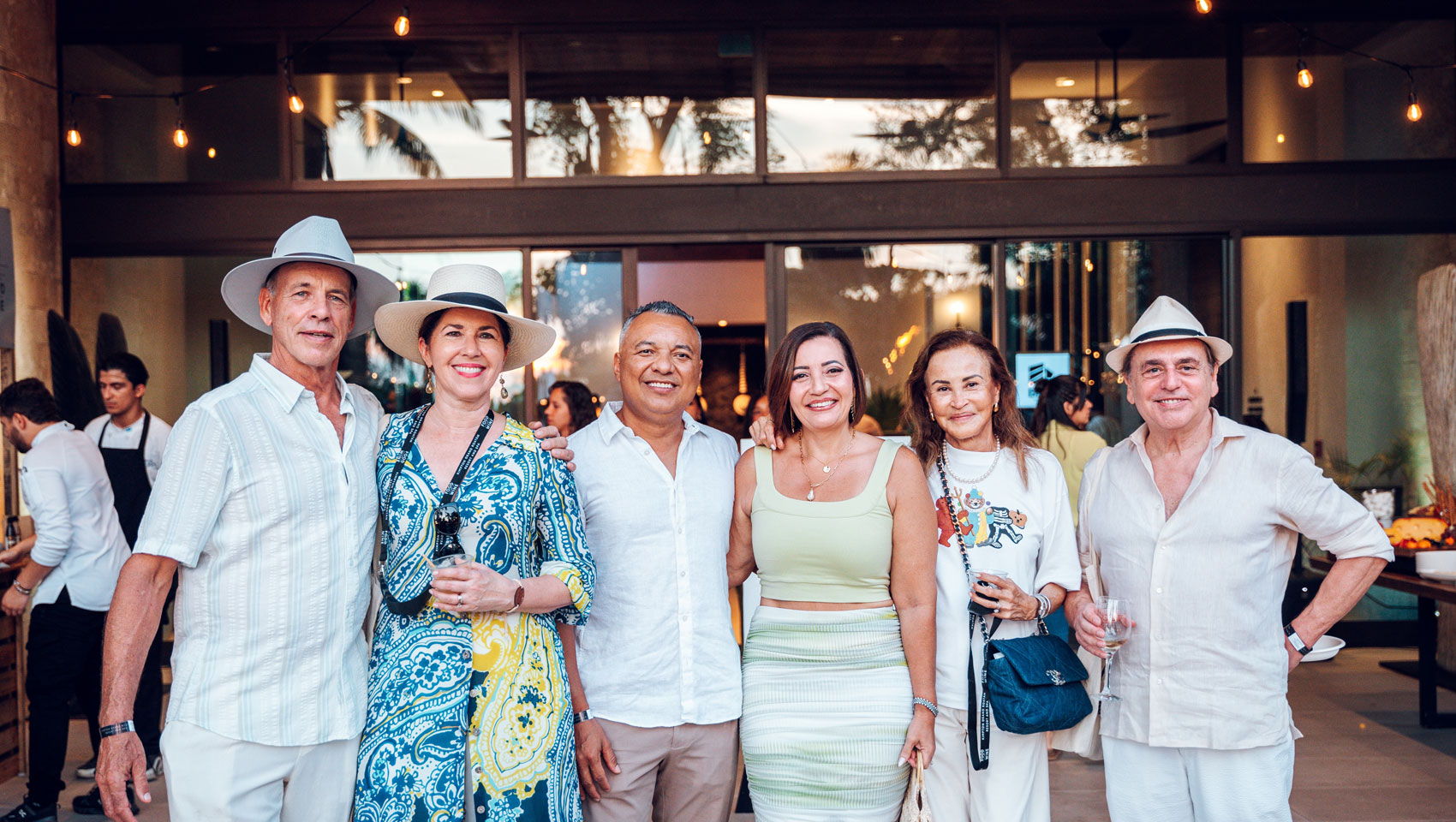 Guests at Grand Roatan Food & Wine Festival