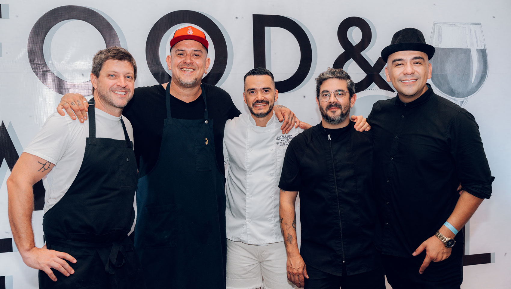 Chefs at culinary event