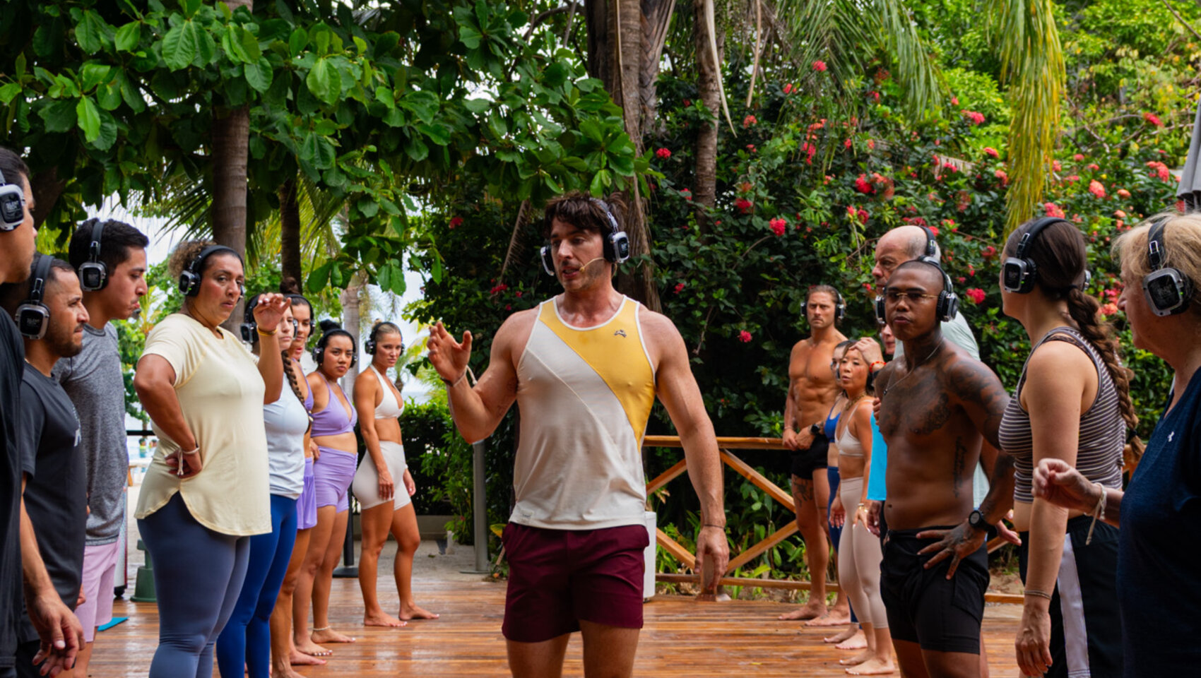 Instructor in action at Kimpton Grand Roatan Wellness Retreat 2026