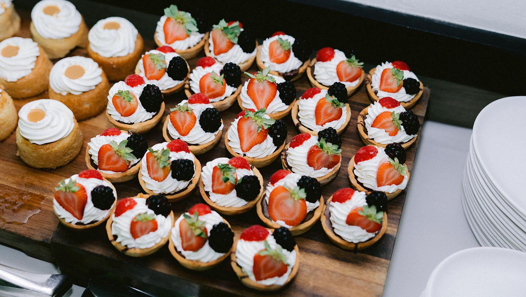 Little wedding desserts at Kimpton Grand Roatan