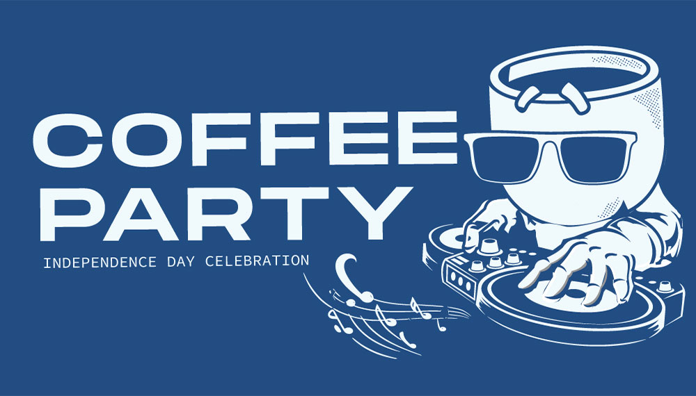 Coffee party Web Tile