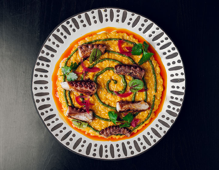 Octopus dish